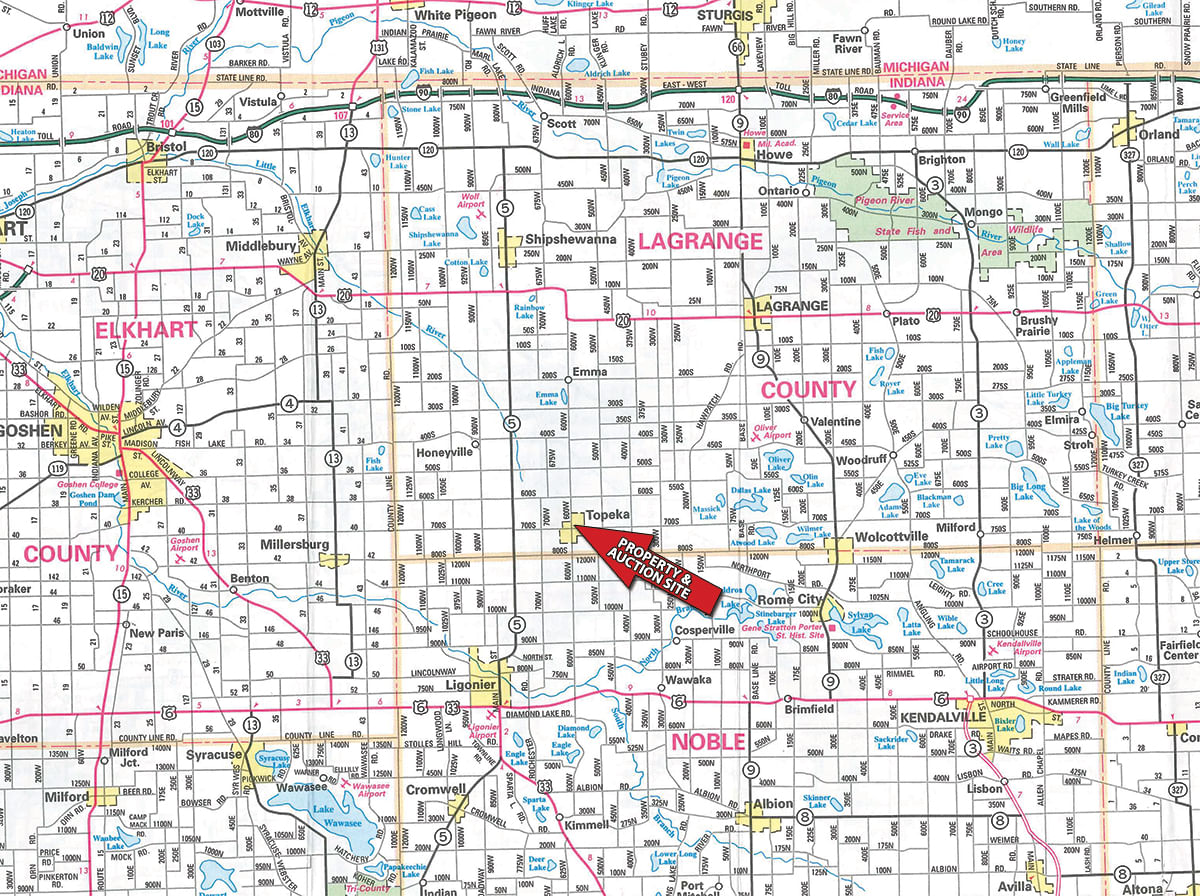 REAL ESTATE AUCTION APARTMENT BUILDING AUCTION IN LAGRANGE COUNTY